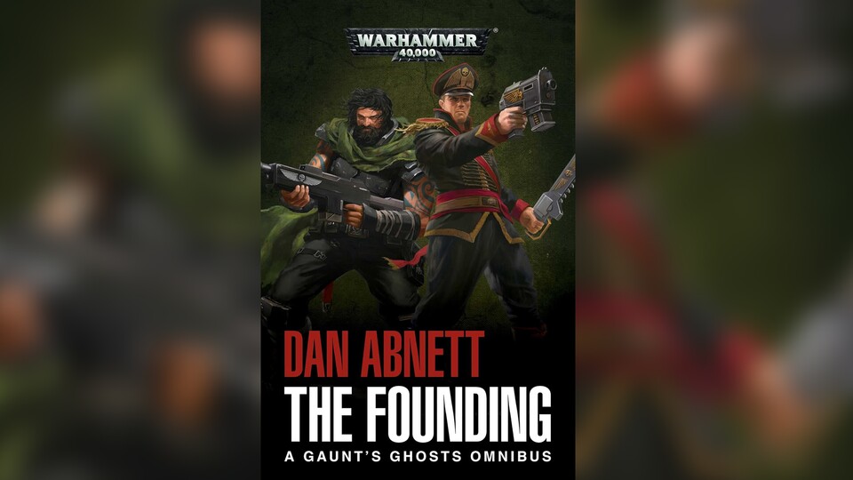 Auf dem Cover des Gaunts-Geister-Sammelbandes sieht man Kommissar Gaunt gemeinsam mit seinem treuesten Offizier Colm Corbec. (Bildrechte: Games Workshop Black Library)