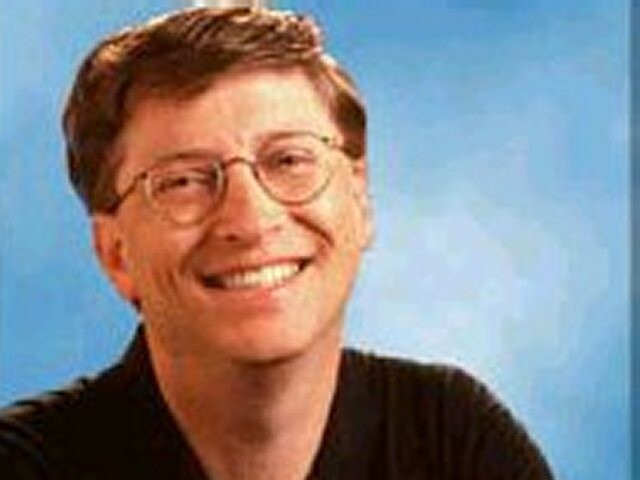 Bill Gates, inzwischen Vollzeit-Wohltäter