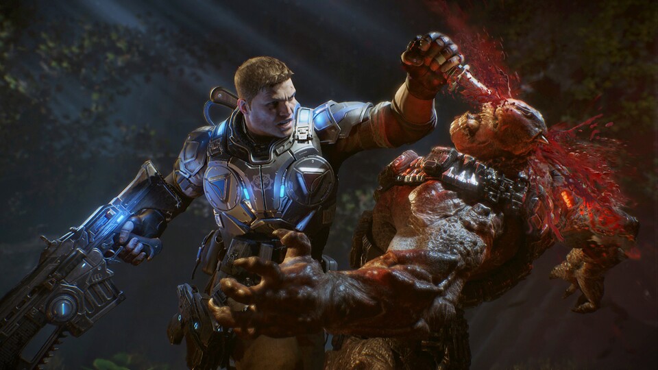Die Koop-Kampagne von Gears of War 4 wird dank Xbox Play Anywhere übergreifend zwischen PC- und Xbox-One-Spielern funktionieren.