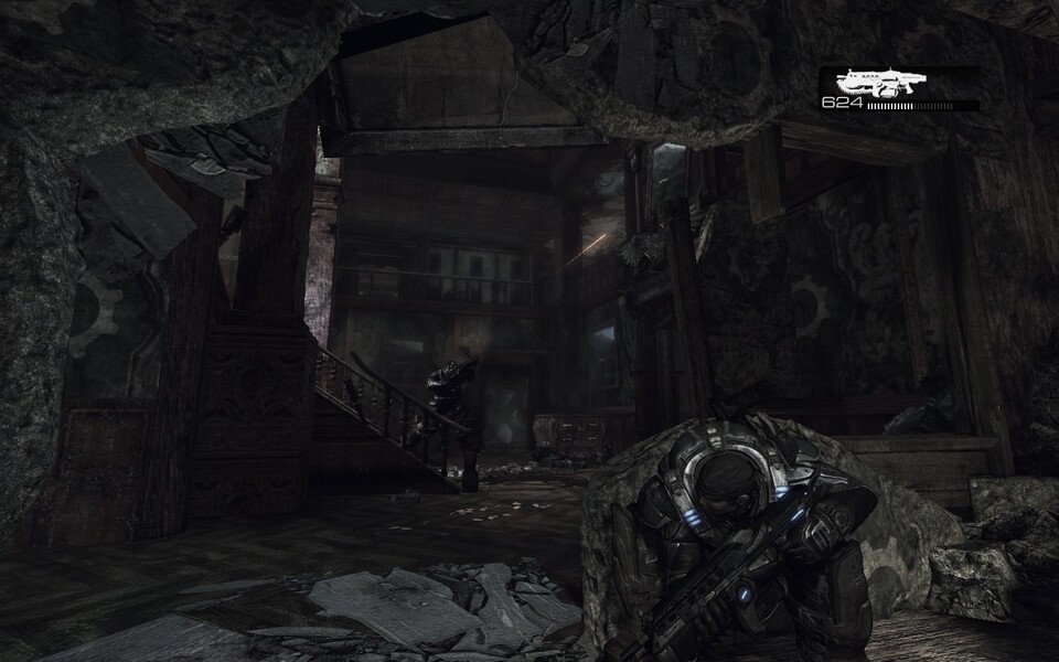 Gears of War unterstützt neben herkömmlichen Auflösungen auch 16:9 und 16:10 Widescreen.