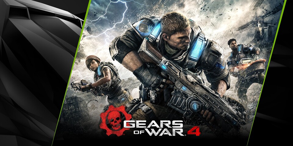 Gears of War 4 gibt es für kurze Zeit zu jeder GTX 1070 und 1080 die bei ausgewählten Händlern gekauft wurde.