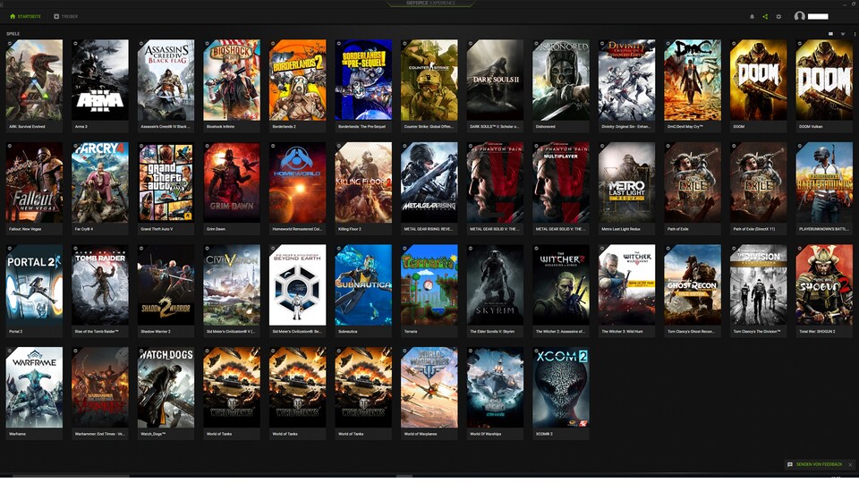 Nvidias GeForce Experience optimiert auf Tastendruck alle installierten Games für die beste Performance.