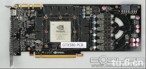 Ein Bild der vermeintlichen Geforce GTX 580 ohne Kühler.