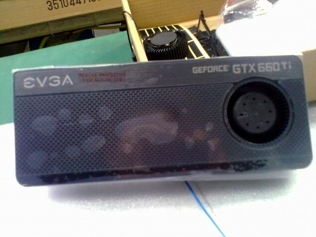 Eine Geforce GTX 660 Ti von EVGA.