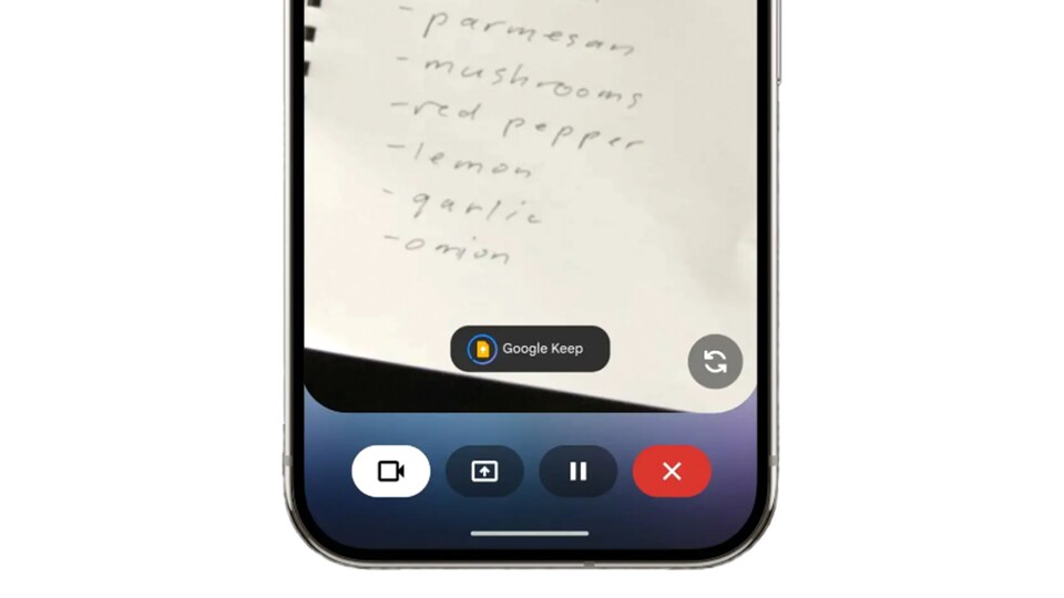 Gemini Live erhält zukünftig Zugriff auf Google Apps. (Bild: Google)