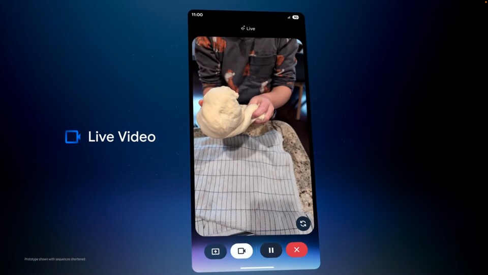 Die Funktionen laufen über Gemini Live.