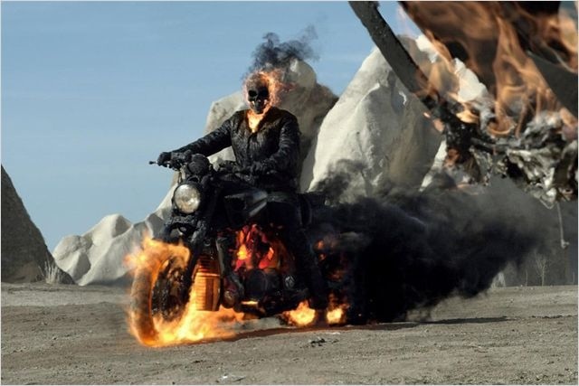Für die Rückkehr des Riders entschied man sich, dem Höllendämon und seinem Motorrad einen neuen Look zu verpassen. 