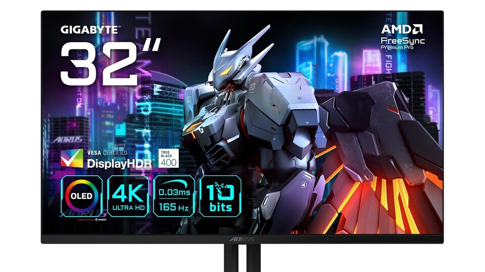 Dieser Monitor liefert euch Bewegungen und Animationen in gefühlter Lichtgeschwindigkeit – dank 165 Hz und 0,03 ms Reaktionszeit.