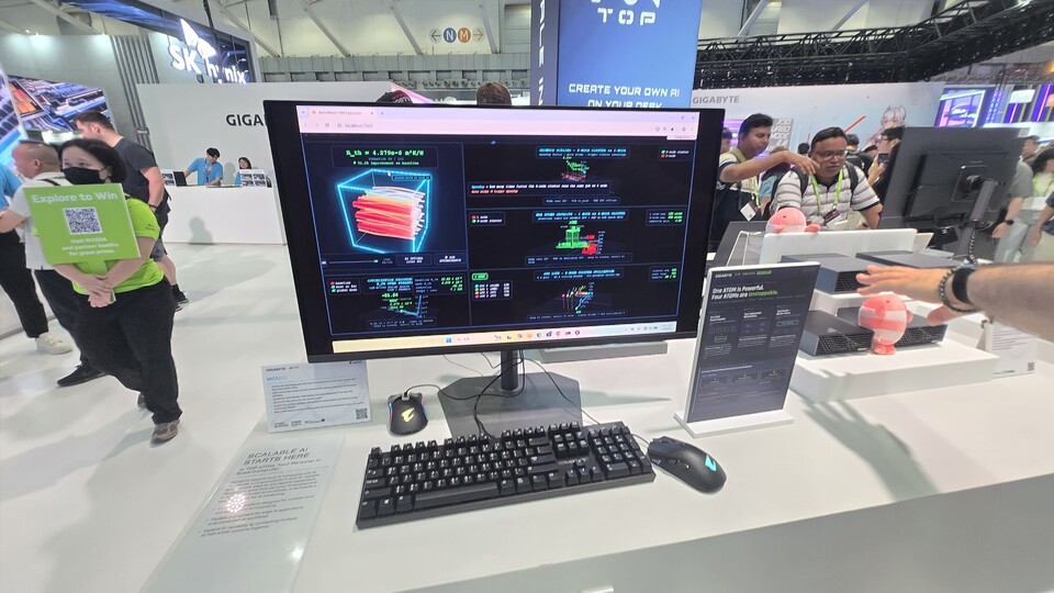 GIGABYTE feiert auf der Computex das 40-jährige Bestehen mit einer Flut ...