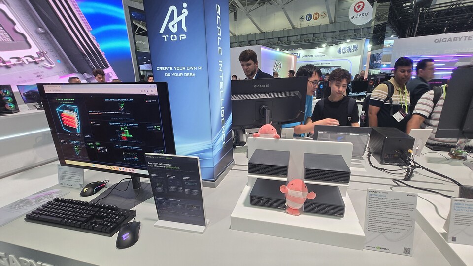 GIGABYTE feiert auf der Computex das 40-jährige Bestehen mit einer Flut ...