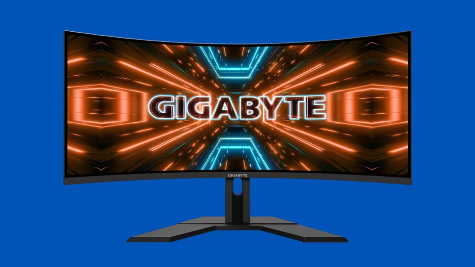 Der GIGABYTE G34WQC Gaming-Monitor hat alles, was ihr braucht.