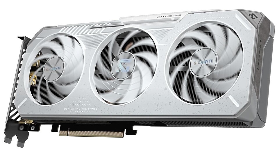 Das effiziente Drei-Lüfter-Design der Gigabyte Gaming OC Ice garantiert niedrige Temperaturen bei minimaler Geräuschkulisse während intensiver Gaming-Sessions.