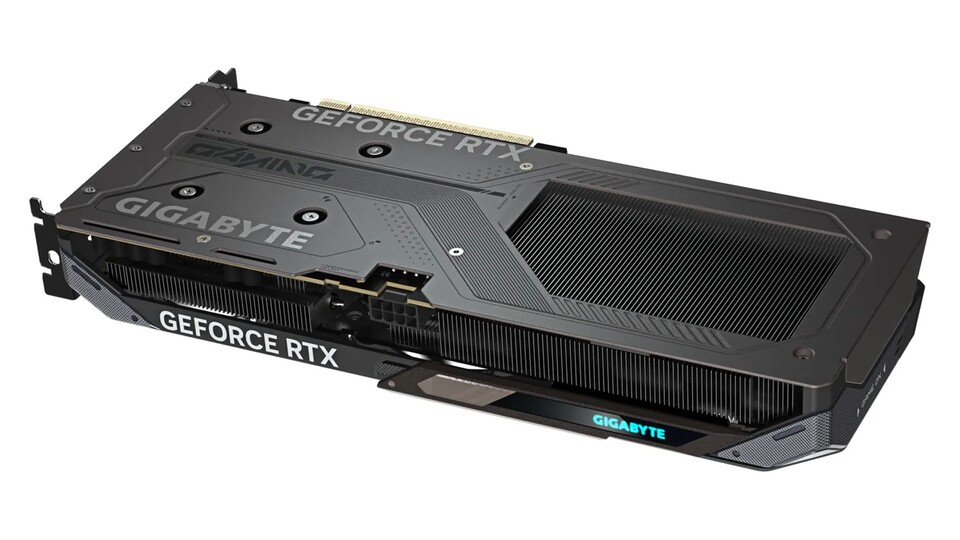 Das dezente Design der 5060 Ti von Gigabyte sieht nicht nur gut aus, sondern passt auch perfekt in nahezu jedes Gehäuse.