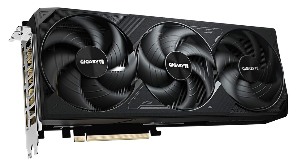 Die Windforce 5080 von Gigabyte kommt schön schlicht und schwarz daher, sodass sie auch in so gut wie jeden Showcase-PC passt.