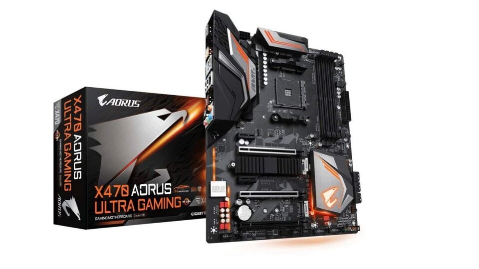 Gigabyte X470 Aorus Ultra Gaming und Gigabyte SSD im Bundle bei Caseking.