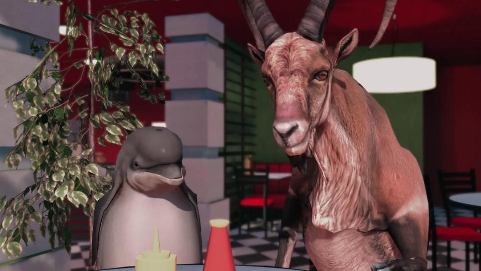 Goat Simulator - Teaser-Trailer zum »Super Secret«-DLC