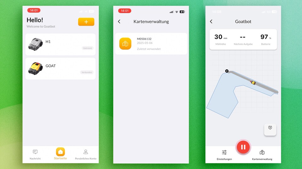 Die App ist übersichtlich, aber viele Funktionen fehlen oder sind nicht ausgereift.