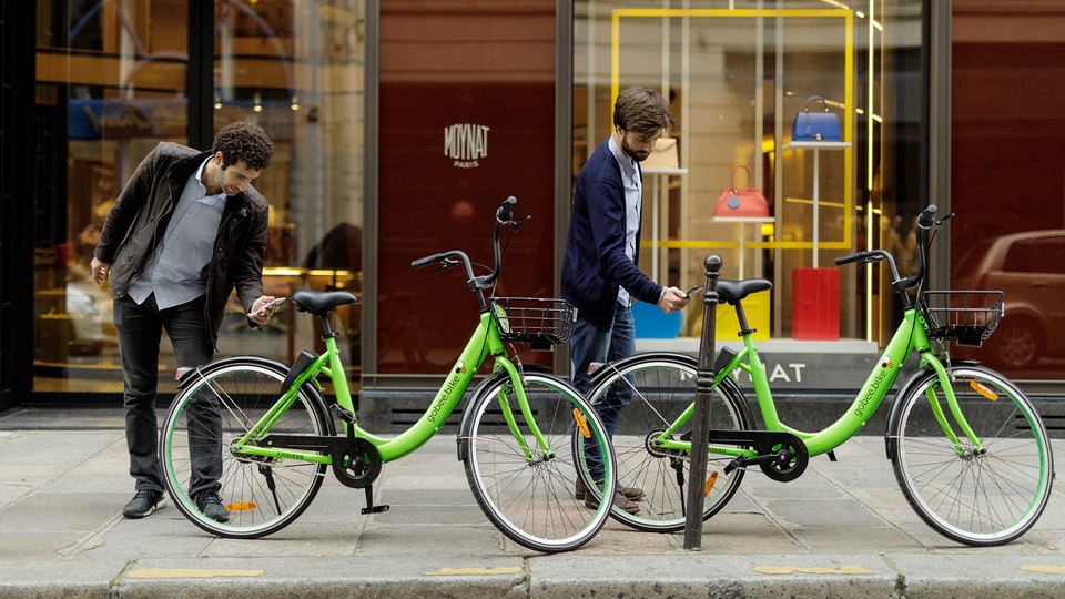 Bike Sharing ist deutlich ökologischer als das Fahren mit dem E-Scooter.