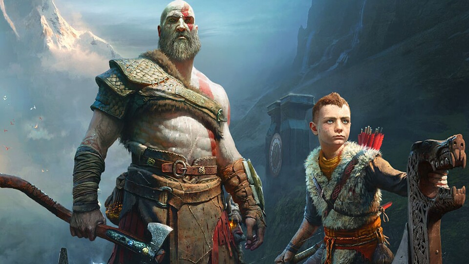 Kratos und sein Sohn Boy ... ach ne, der heißt ja Atreus.