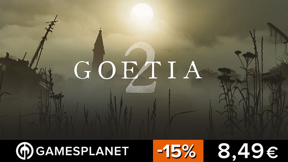 Direkt zum Release von Goetia 2 schenkt Gamesplanet euch 15 Prozent Rabatt. Das könnt ihr nicht einfach ignorieren!