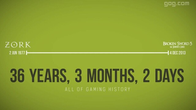 GOG.com - Trailer zu den ersten fünf Jahren