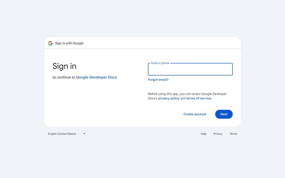 Chrome im Kiosk-Modus zeigt einen Anmeldeprompt an.