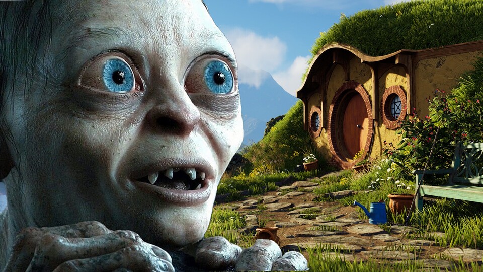 Gollum würde sicher auch gern im Auenland wohnen. Aber nur, wenn es da rohen Fisch gibt. Bildrechte: New Line Cinema.