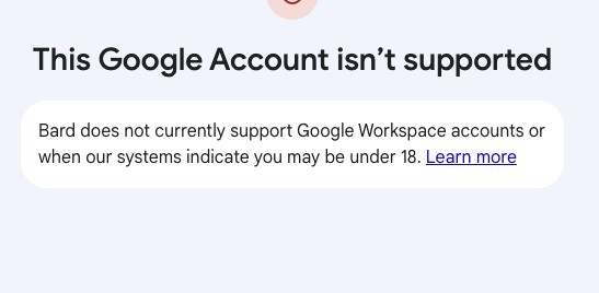 Google won't put you on the waiting list without a personal account.