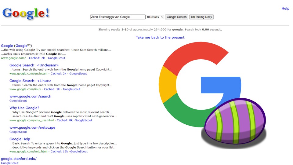 Google hat zahlreiche Eastereggs versteckt (Bildquelle: GameStar Tech)