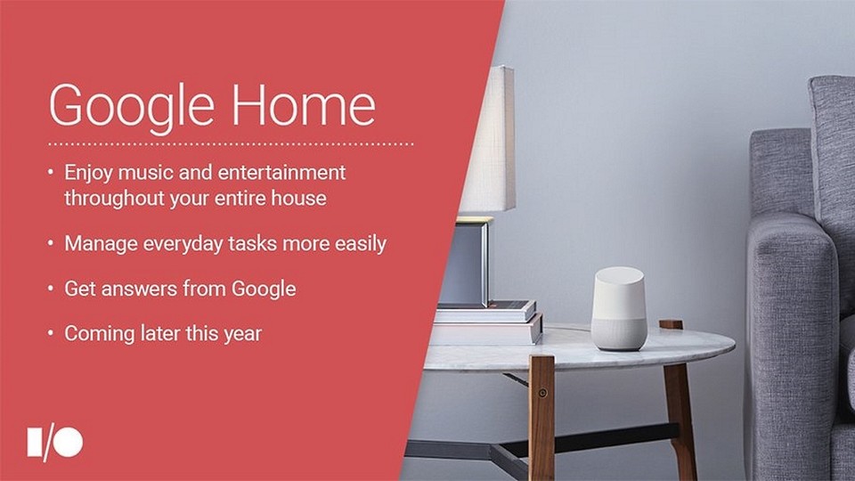Google Home ist ein intelligenter Assistent für Zuhause.