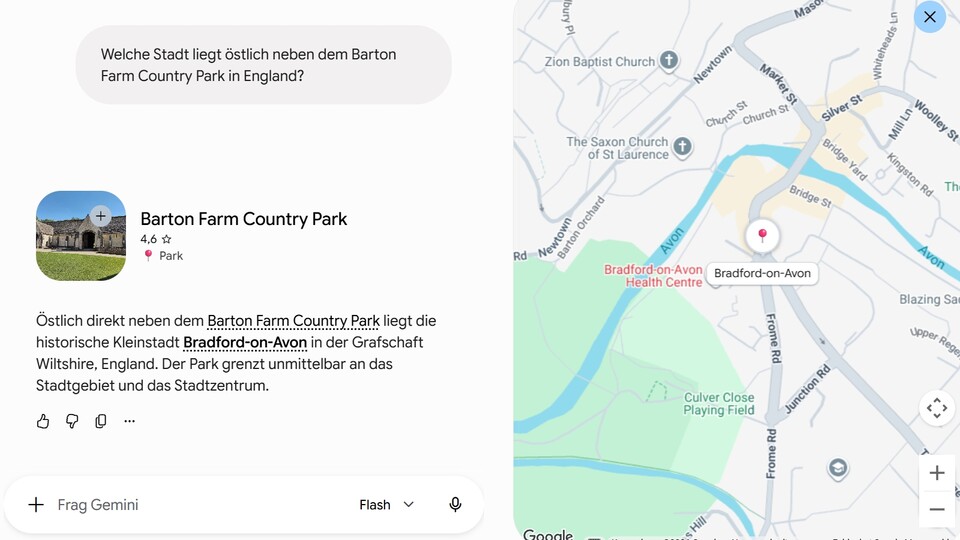KI-Agenten wie Gemini, ChatGPT und Claude sprechen von »Bradford-on-Avon«. Ihnen das wieder abzugewöhnen, dürfte schwer werden.