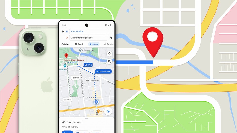 Google Maps hat für Android und iOS eine neue Funktion erhalten. (BaBoDesign88, Adobe Stock)