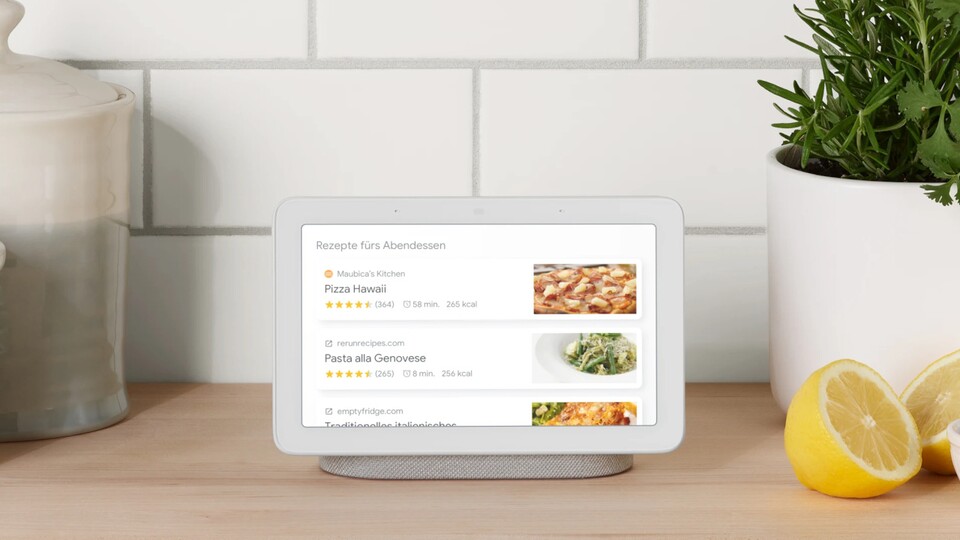 Googles Home Hub kommt in Deutschland Ende Mai 2019 unter dem Namen Nest Hub auf den Markt. Bild: Google