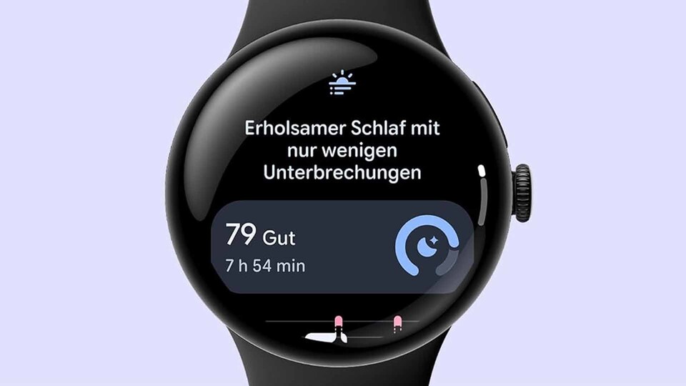 Die Pixel Watch 5 wertet eure Schlafphasen aus und liefert euch Einblicke in Schlafqualität und Schlafverhalten – damit ihr besser versteht, wie erholsam eure Nacht wirklich war.
