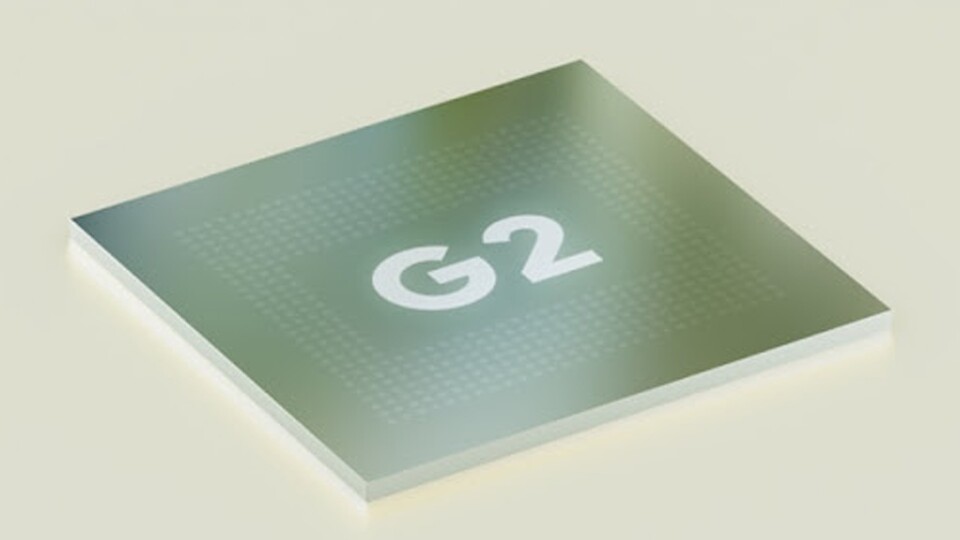 Googles eigens entwickelter Tensor G2 Prozessor