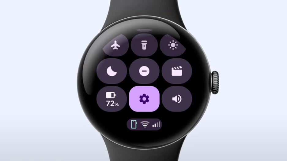 Das neue Design von Android 16 kommt auch auf WearOS-Uhren. (Bildquelle: Google)