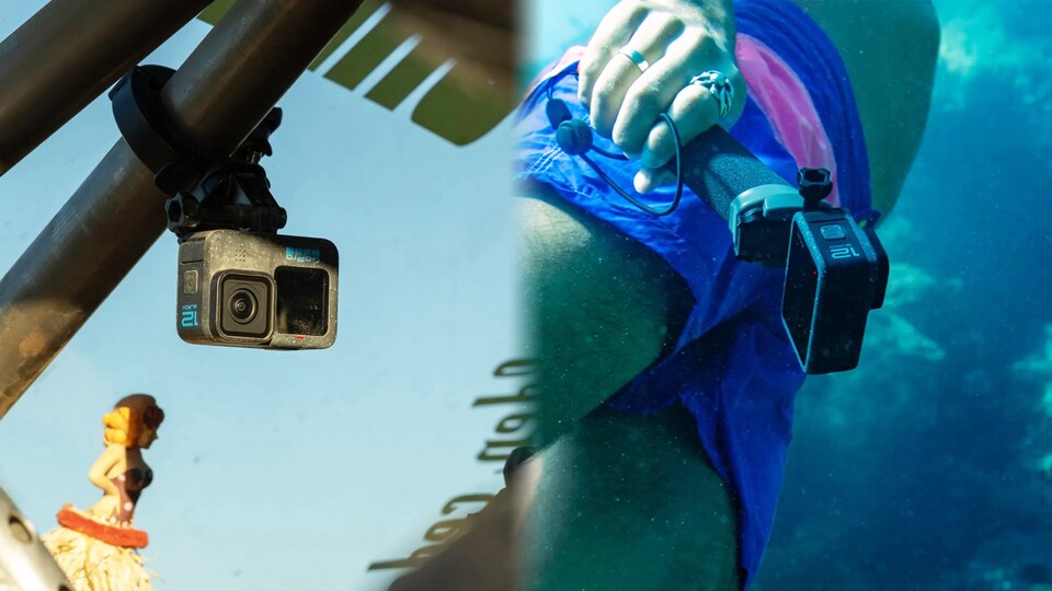 Egal ob mit dem Strandbuggy durch die Wüste cruisen oder Unterwasser bis zu 10 m Tiefe. Diese GoPro hält richtig was aus!