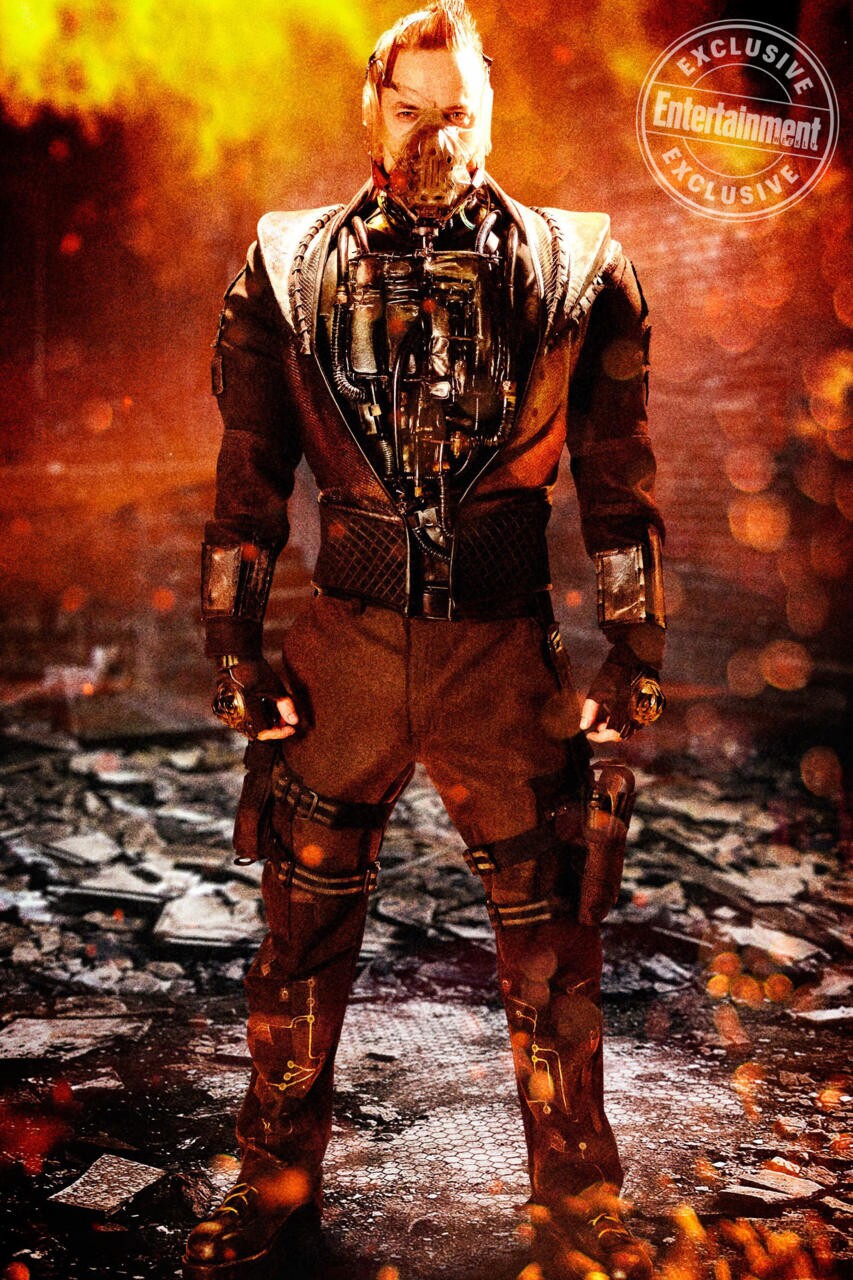 So sieht Bane (gespielt von Shane West) in der Serie Gotham aus.