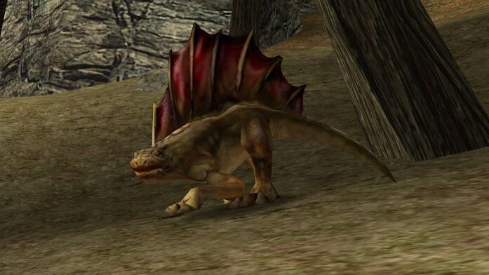 Insbesondere der Kopf des Originals unterscheidet sich extrem vom Redesign.