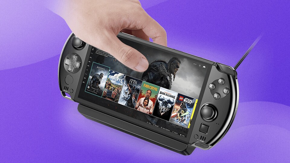 Es gibt auch eine offizielle Docking-Station. (Bild: GPD, Indiegogo)