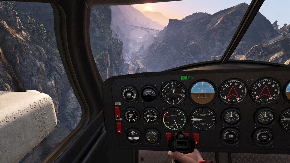 In jedem Fahrzeug gibt es detaillierte Cockpits.