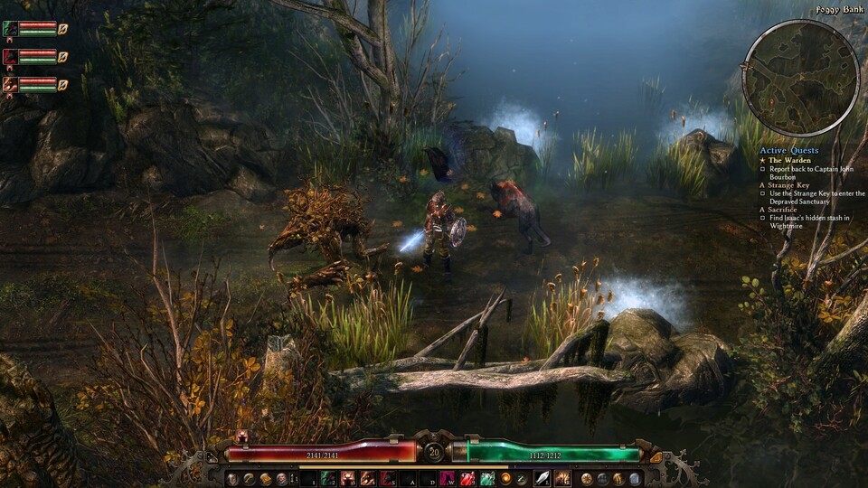 Grim Dawn sieht super aus, die Karten sind sehr detailliert und wirken lebendig.