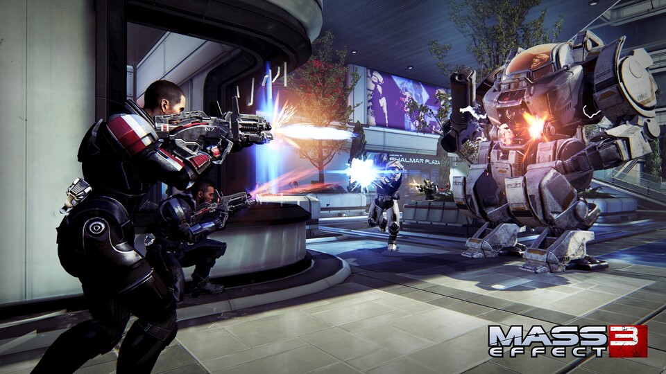 Mass Effect 3 - neue Waffen sind wohl nie verkehrt.