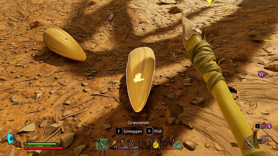 Sehen aus wie Mandeln.