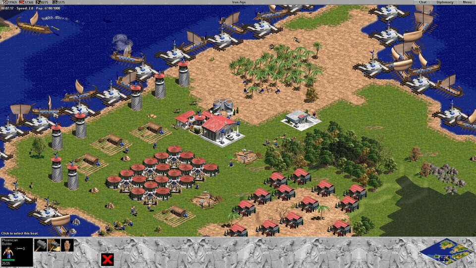Martin hatte in Age of Empires keine Skrupel, selbst wehrlose Gegner in den Boden zu stampfen.