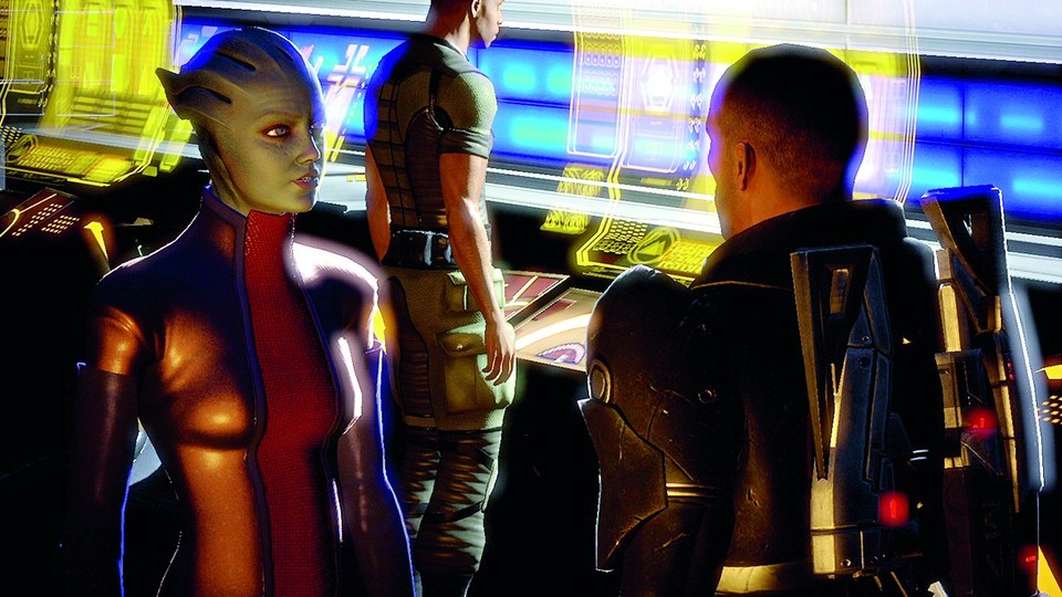 Das mit Spannung erwartete Bioware-Rollenspiel Mass Effect erscheint vielleicht auch auf dem PC – aber wenn, dann erst lang nach den Konsolenfassungen.