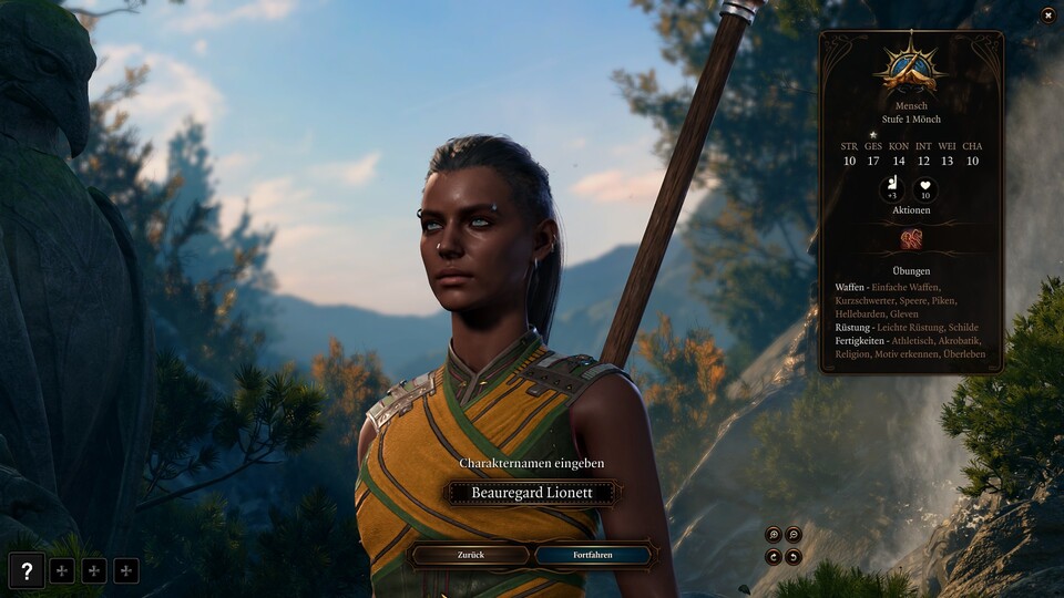 Wenn die Robe blau statt gelb wäre, käme das schon sehr nah an die echte Beau ran.