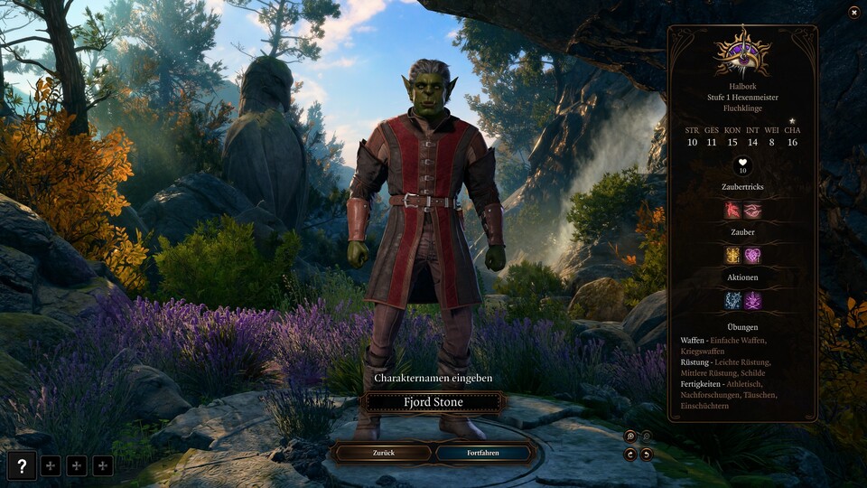 Mit etwas Fantasie sieht die Startkleidung ja fast aus wie ein Seefahrer-Mantel... naja. Der echte Fjord ist viel hübscher.