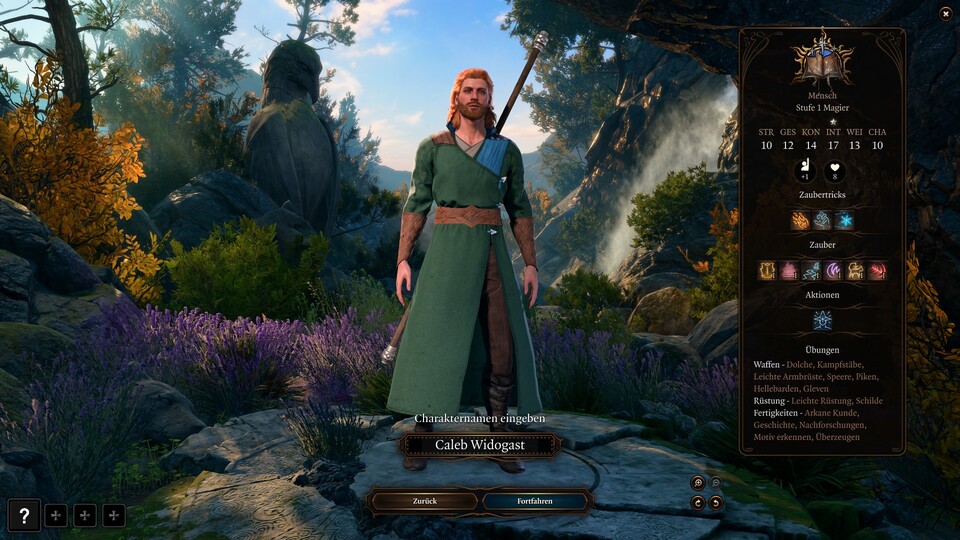 Caleb sieht fast ein bisschen zu ordentlich aus, und seine orangene Feen-Katze müsst ihr euch hier dazu denken.