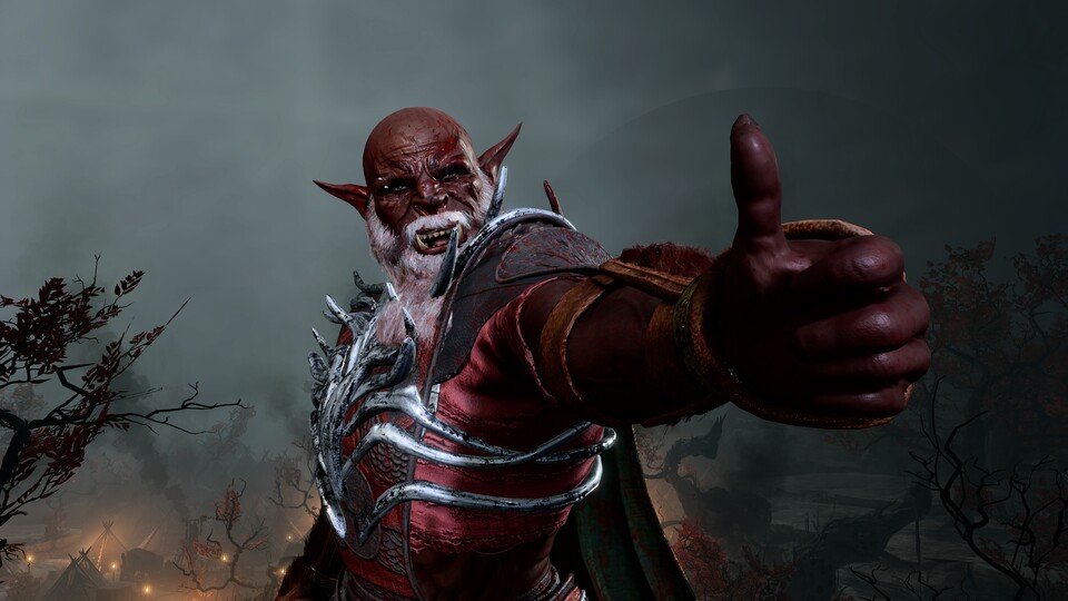 Mit dem Fotomodus aus Patch 8 machen auch grimmige Halborks süße Selfies.
